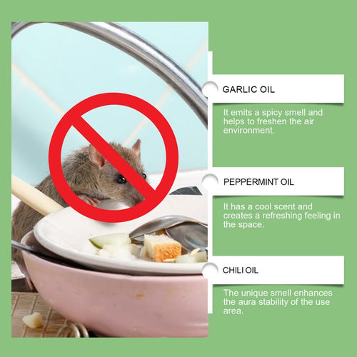 MouseExit™ Natural Peppermint Mouse Repellent Pouches (10 Pack)